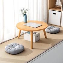 Tatami small table home bedroom Nordic floating window small coffee table window sill Kang table low table sitting Japanese coffee table table table