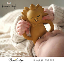 Benibaby Denmark Konges Slojd Baby animal Nordic shape Lion Soothing Natural rubber teether