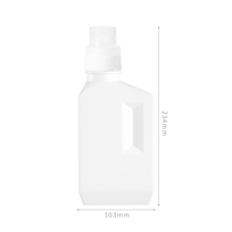 1000ml laundry detergent replacement bottle softener bottling plastic liquid empty bottle powder with lid large capacity 1L