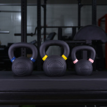 Pot Bell Fitness Home Hard Pot Bell Spray plastic dumbbells Burst Force Cast Iron mens ladies Deep squatting training