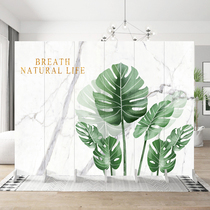 Nordic screen partition living room entrance simple modern bedroom shelter home folding mobile decoration economy