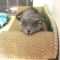 Cat scratch board large wear-resistant cat claw plate does not fall off the cat sofa anti-cat grab corrugated paper nest cat nest cat grinder