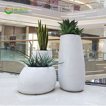 Creative FRP special-shaped flowerpot combination flower jar flower shop sales office beautiful Chen ornaments landing vase