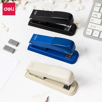 Right-hand Stationery Stapler Standard Type Size Number Thickened Layer Office Business White Collar Supplies Labor-saving Bookbinder 12 Number Nail Base Type Student Information Paper Manual Multifunction Binder 0309