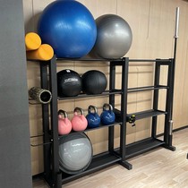 Gym storage rack display rack storage rack private education small tool rack size custom yoga supplies equipment rack