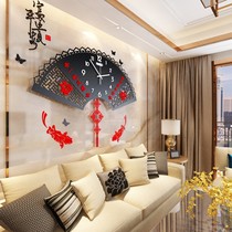 Senmei Shang Chinese clock clock living room personality clock creative home wall watch Chinese style atmospheric quartz clock