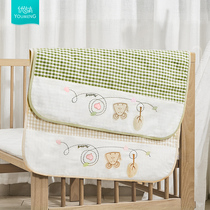 Newborn Ramie mat summer breathable baby crib mat children kindergarten nap diaper pad four seasons