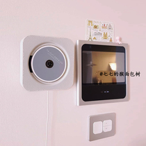  Wall-mounted CD player CDDVD English learning machine Retro Bluetooth audio Music album player gift
