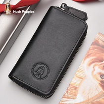 Leisure Steps Key Bag Men Genuine Leather Large Capacity Car Lock Spoon Bag Universal Home Multifunction Card Bag Two-in-one