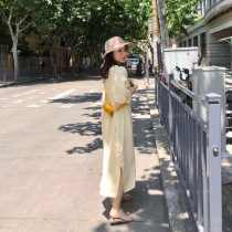 2022 New SISTER LIGHT Light Cooked Wind Design Sensation Small Crowddress With Salt-Sweet Fried Street Shirt Skirt Woman Summer