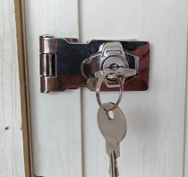 PVC folding door lock metal lock hook lock PVC folding door kitchen door toilet balcony partition lock