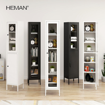 Ultra-thin narrow cabinet against the wall seam storage cabinet side corner cabinet locker living room bedroom bathroom book cabinet filing cabinet