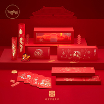 Respectfully defended Palace guo da nian 2022 against the Spring Festival home tiger Happy New Years Day creative new hong bao feng