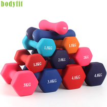 Little dumbbell Lady pair thin arm 2kg3 barbell 4 children 1 male 5 home beginner exercise fitness 8 Yoga