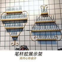 Net red nail art shelf display stand simple ins Wind nail polish rack wall nail polish shelf rack