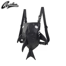 GUUKA Tide Shark Backpack Men and Women Same Hip Hop Youth niche Street Backpack Leisure Travel Bag