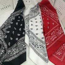 Hip-hop cashew cowboy flower Joker tide bandana hiphop scarf hip-hop scarf men's and women's wrist hair bands