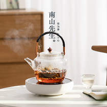 Mr. Nanzan Qinglu tea boiling tea maker electric pottery stove steaming teapot small silent kettle glass Japanese style teapot