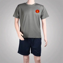Physical clothing original authentic suit summer crew neck quick-drying wear-resistant scratch-resistant breathable sports T-shirt short sleeve
