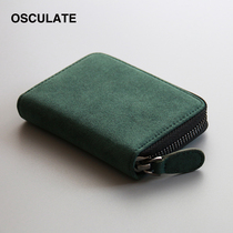 Card Bag Minimalist Mens Card Clip Anti-Magnetic Card Clip Multi-Position Card Holder Card Bag Delicately Turned Fur Woman Small