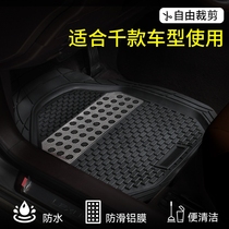 Car footbed main cab single piece anti-wear full surround positive driving driver bit special new and old foot pedal cushion