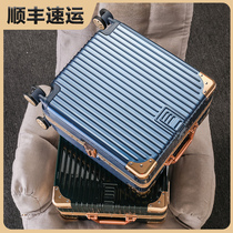 18 inch luggage female small light trolley case small mini suitcase female 2021 new travel password box