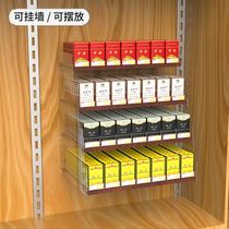 Cigarette cabinet Supermarket convenience store counter Cigarette box promotion wall-mounted automatic cigarette pusher display rack placement of smoke