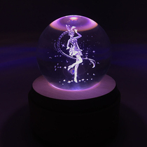 Crystal Ball Birthday Gift Little Girl 61 Children Christmas Eve Princess sent to girls Music Eight soundboxes