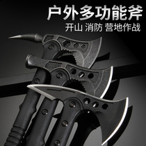 Relocation of the town house tactical fire axe multi-functional outdoor camping sapper axe hammer pepper axe Wilderness survival