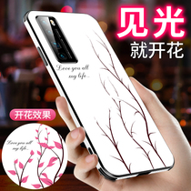 Yuguang blossoms suitable for Huawei nova7 mobile phone case female new pro limited edition 5g high-end silicone lens all-inclusive anti-fall ultra-thin female style net red fashion male por personality creativity