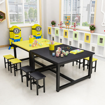 Kindergarten learning tables do manual childrens tables and chairs training institutions classroom desks and chairs preschool childrens desks and chairs