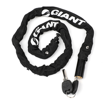 Giant Giant bike lock zinc alloy road mountain bike steel chain anti-theft lock bicycle equipment spare parts