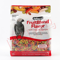 3 5 pounds of American imported Z brand gray parrot nourishing pills Fruit feed Gray machine grain road Bill ZuPreem