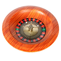 Hano 12-inch wood Russian roulette ktv drinking game props dice turntable game entertainment supplies