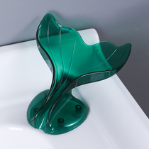 Soap holder Punch-free soap box Japanese soap box household cute cartoon soap holder Drain suction cup soap shelf