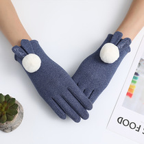 Winter adult ladies gloves thermal insulation plus velvet thickened driving fashion lady touch screen women gloves