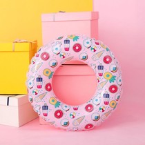 ins net red ice cream childrens swimming ring thickened cartoon armpit ring lifebuoy 3-10 years old water floating ring