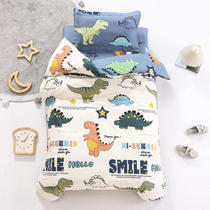 Childrens cartoon cotton is set in a nursery nap sleeping sleeping bed three pieces of baby boy and girl 120150