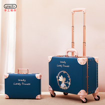 urecity16 inch boarding box small luggage password luggage case women universal wheel luggage 18 inch