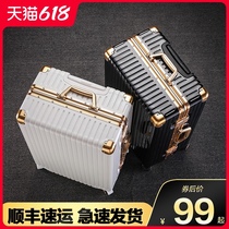 Suitcase Female small and lightweight 20-inch boarding trolley case Male 24 travel code suitcase strong and durable thickened