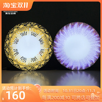 Optical shop acrylic wall hanging led advertising light box display props hanging plane light transmission beauty in space