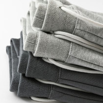 340g Heavy Casual Simple Spring and Autumn Quality Foundation Loose Retro Solid Color Sports for Men and Women
