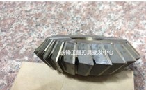 High speed steel angle milling cutter double angle milling cutter 60X30 75X45 75X45 degree 80X60 degree material 6542