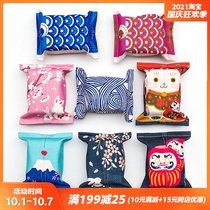 Handmade fabric cotton and linen tissue cover cloth art towel set creative tissue cover toilet car towel cover