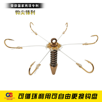 2021 new raft fishing aconite nerve hook aconite hook golden hook patent mullet explosive hook aconite artifact flip hook