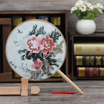 Shadow Building Props Wedding photography Gutting children Ancient fan Round Fan Round Fan Palace Performance Shoot Imitation Ancient Private Photo