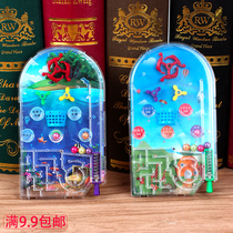  Classic childrens cartoon marbles board Pocket marbles game puzzle creative stall night market small toy