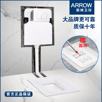 Wrigley concealed squatting toilet pre-buried water tank hidden hidden squat toilet invisible wall embedded with cover plate