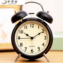 2022 new minimalist rechargeable alarm clock students with high volume anti-drop alarm alarm super quiet boy girl cute