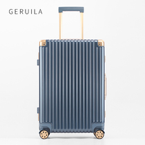 Luggage ins Net Red new trolley case women 28 inch strong suitcase men 24 inch password box leather box 20
